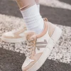 Sale Casual Mode Basket femme à lacets - CL75 Beige