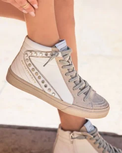 Outlet Casual Mode Basket femme he montante - Eurydice Blanc