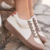 Outlet Casual Mode Basket femme à lacets - Callie Camel