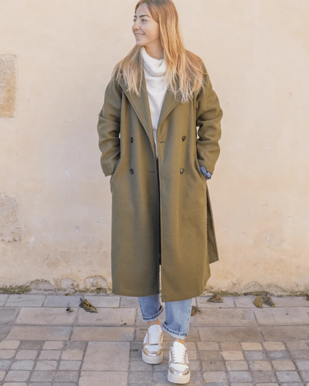Clearance Casual Mode Basket femme compensée dée à lacets - Aliana Or