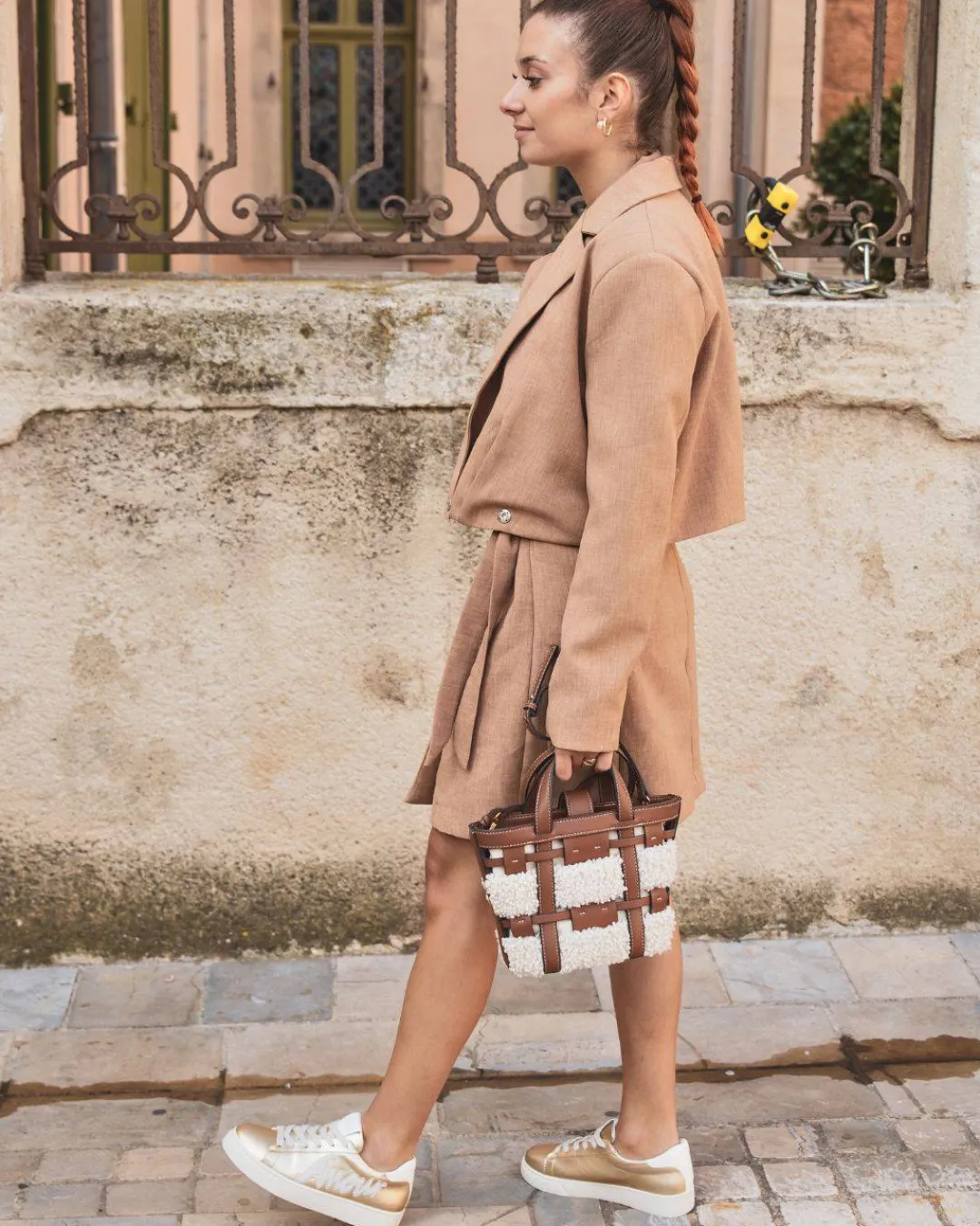 Outlet Casual Mode Basket femme dée à lacets - Isabella Or