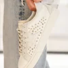 Online Casual Mode Basket femme étoile he à lacets - Orlane Blanc