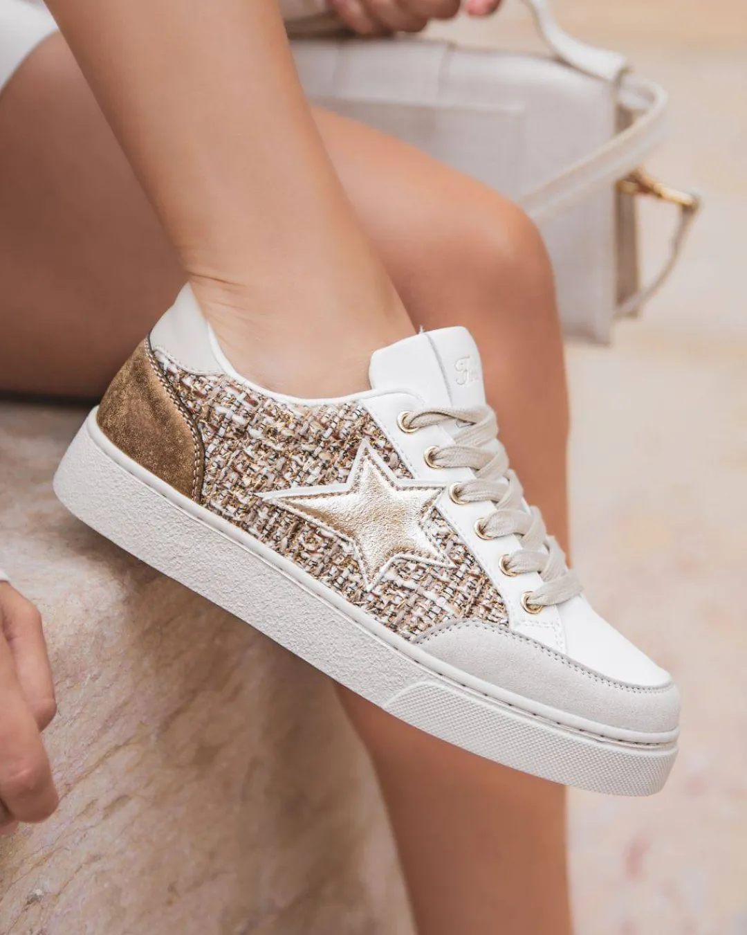 Sale Casual Mode Basket femme étoile dée à lacets - Destiny Or
