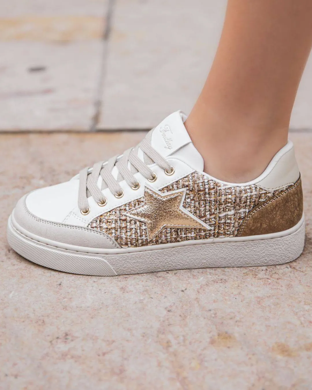 Sale Casual Mode Basket femme étoile dée à lacets - Destiny Or