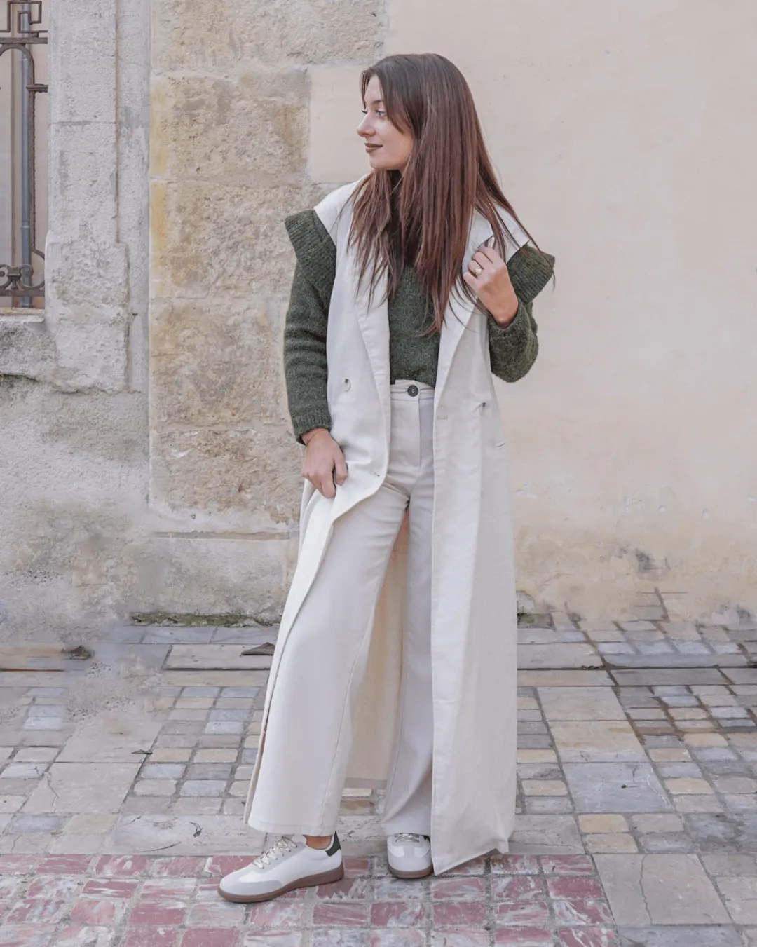 Online Casual Mode Basket femme étoile à lacets - Cléa Kaki