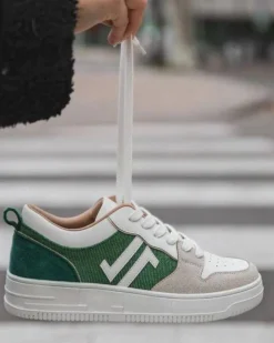 Clearance Casual Mode Basket femme e à lacets - CL68 GREEN Vert