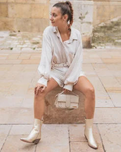 New Casual Mode Bottines femme dées à talon - Landry Or