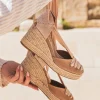 Hot Casual Mode Sandale femme compensée - Kimberly Camel