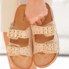 Discount Casual Mode Sandale femme plate mule - Adelmire Taupe