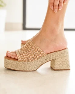 Fashion Casual Mode Sandale femme talon carré - Nadia Camel
